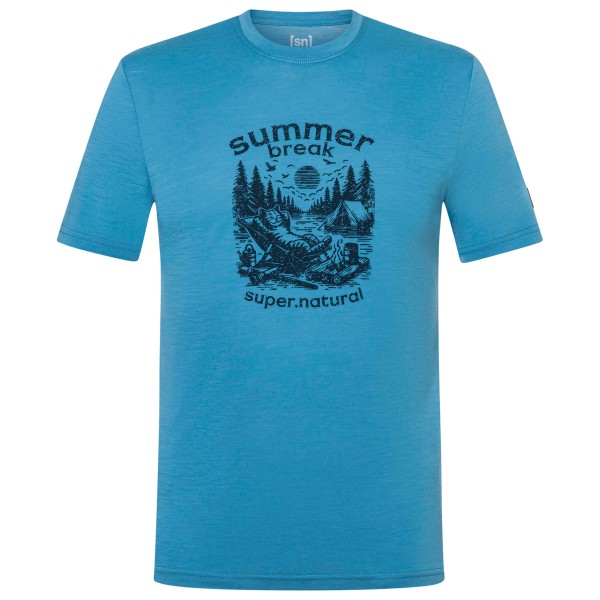 super.natural - Summer Break Tee - Haut en mérinos