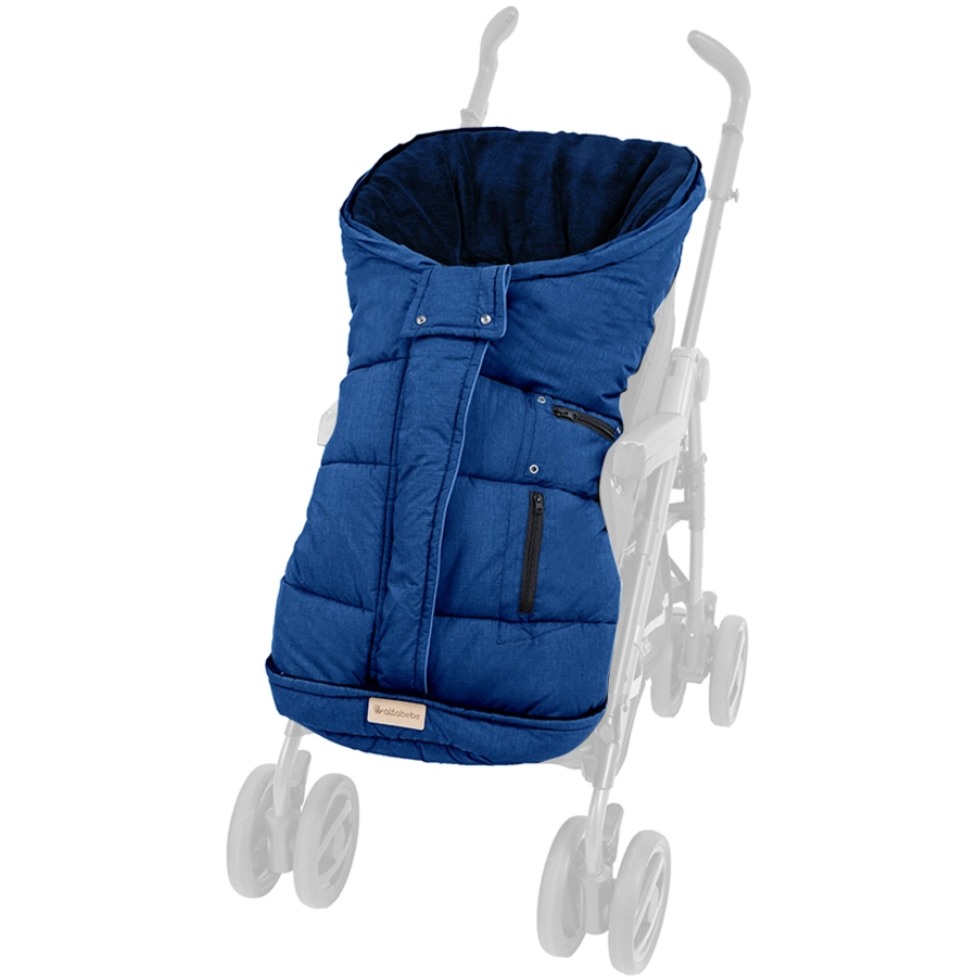 Altabebe Winterfußsack mit 3M Füllung marine