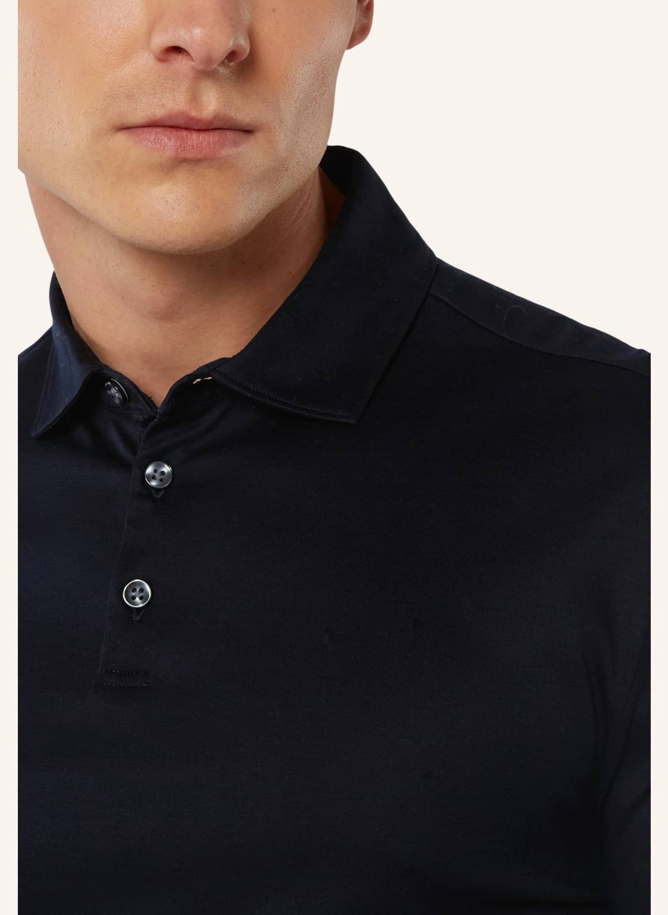 BOGGI MILANO Jersey-Poloshirt Regular Fit