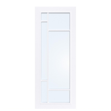 Arne & Bodil binnendeur ABD500 blank glas - extra wit afgelakt