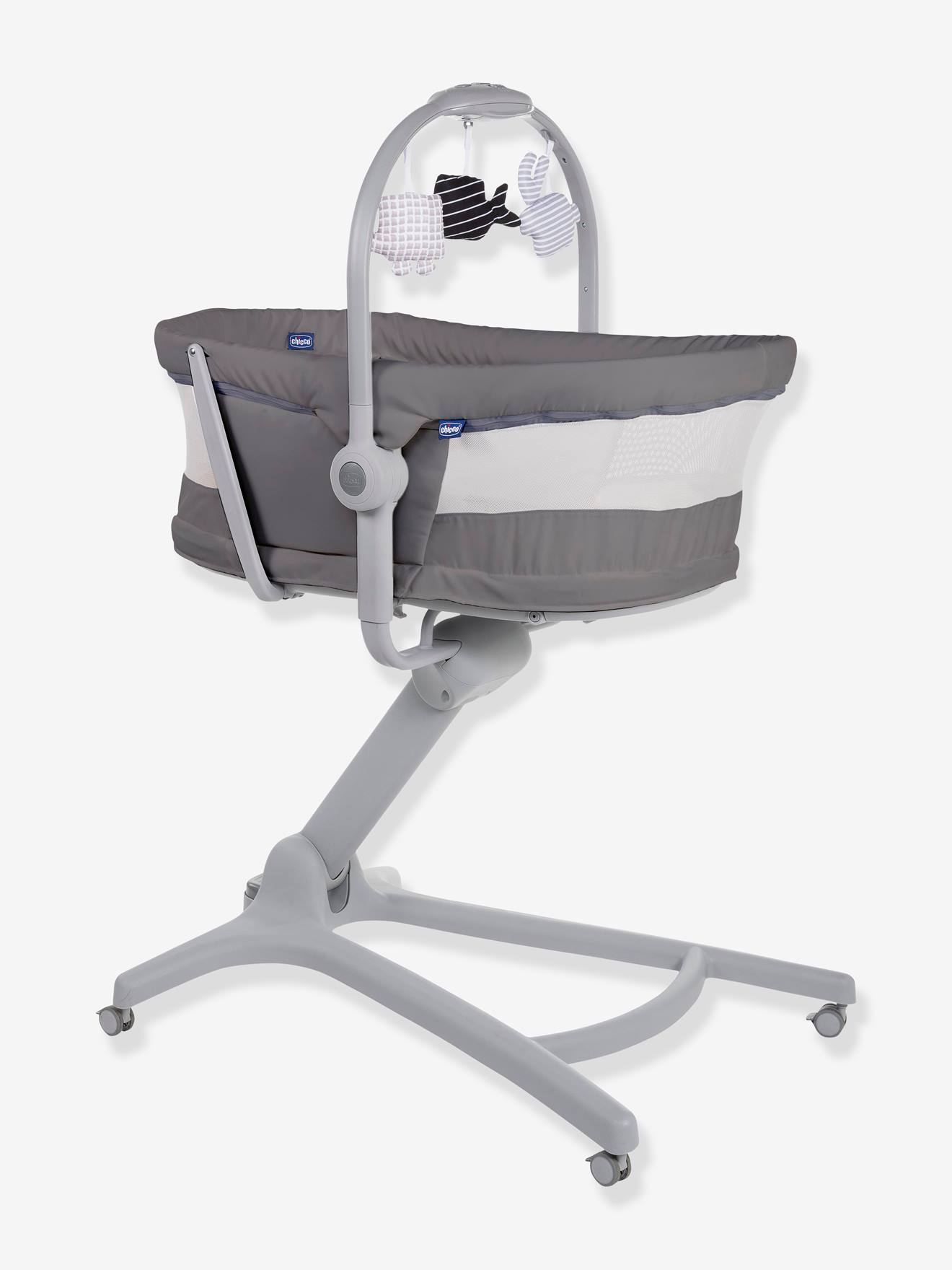 Baby Hug 4 em 1 Air CHICCO cinza escuro liso