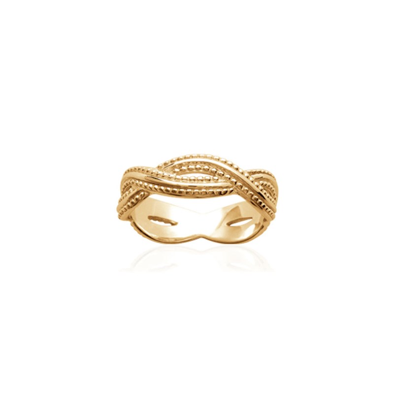 Bague plaqué or ATHENA - Bijoux Privés Discovery