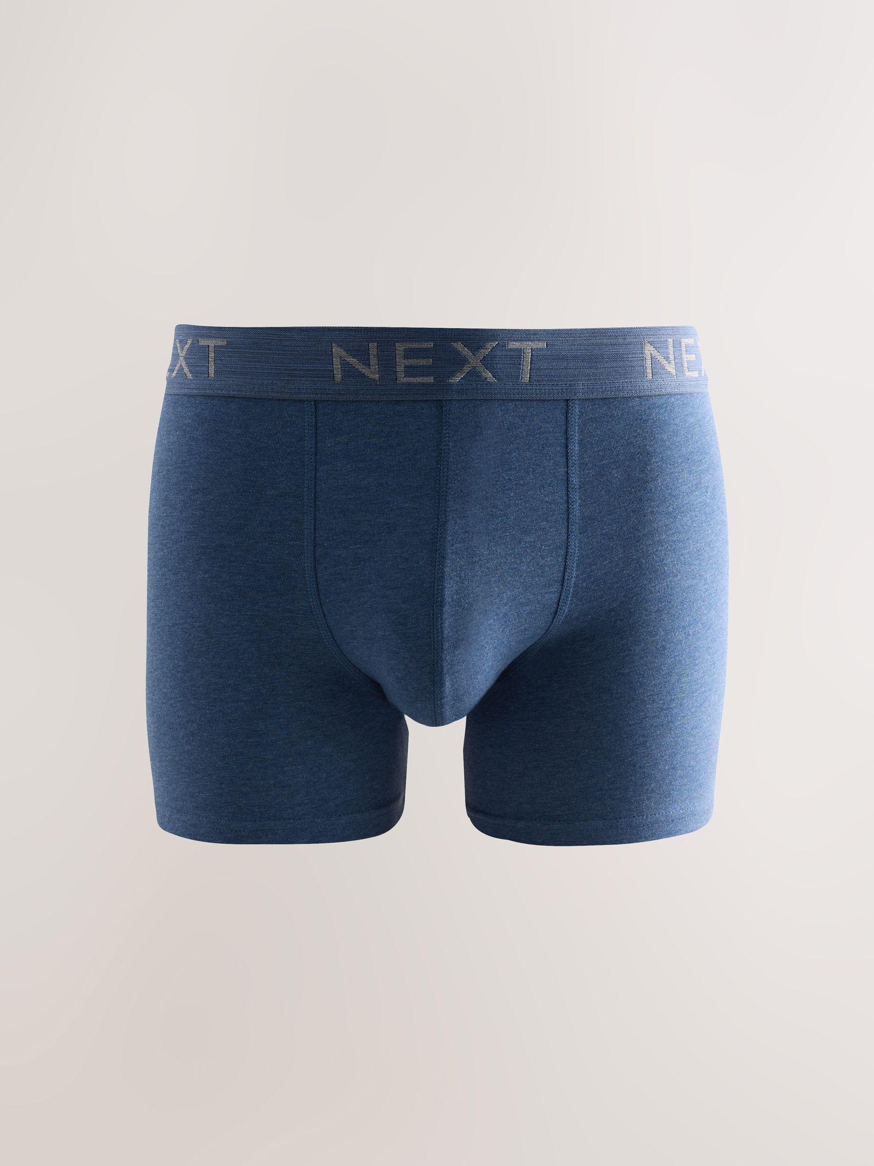 Blauw/grijs/zwart - Verpakking van 5 trunks boxer
