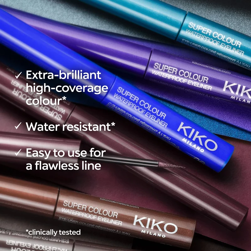 KIKO Milano Super Colour Waterproof Eyeliner 1,7 ml - 08 Bronze