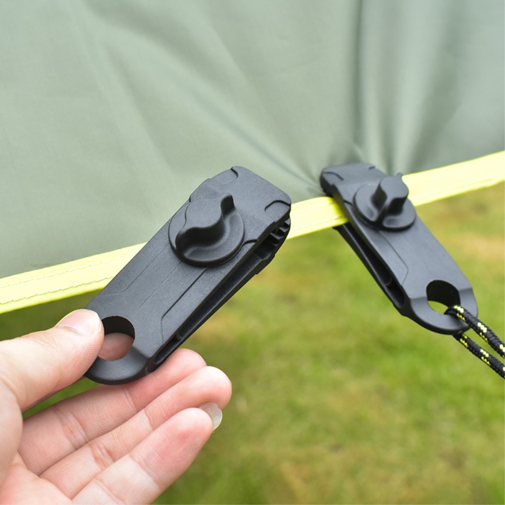 (5er Set) Outdoor Zelt Planen Klammer Halterung Universal Befestigung Clip