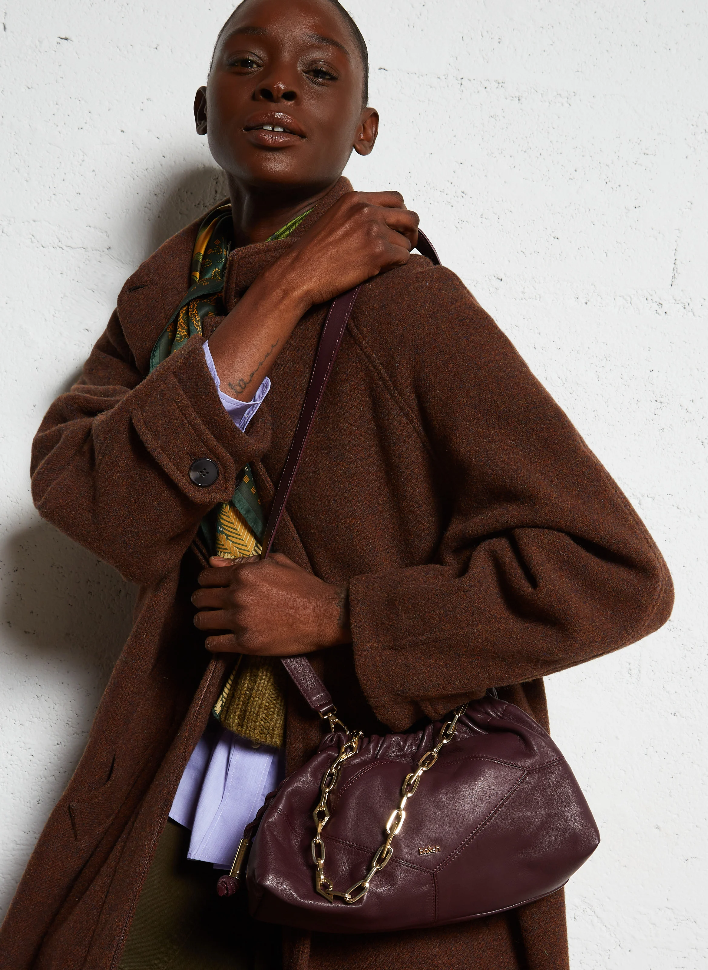 JUNE - Sac en cuir | Rouge
