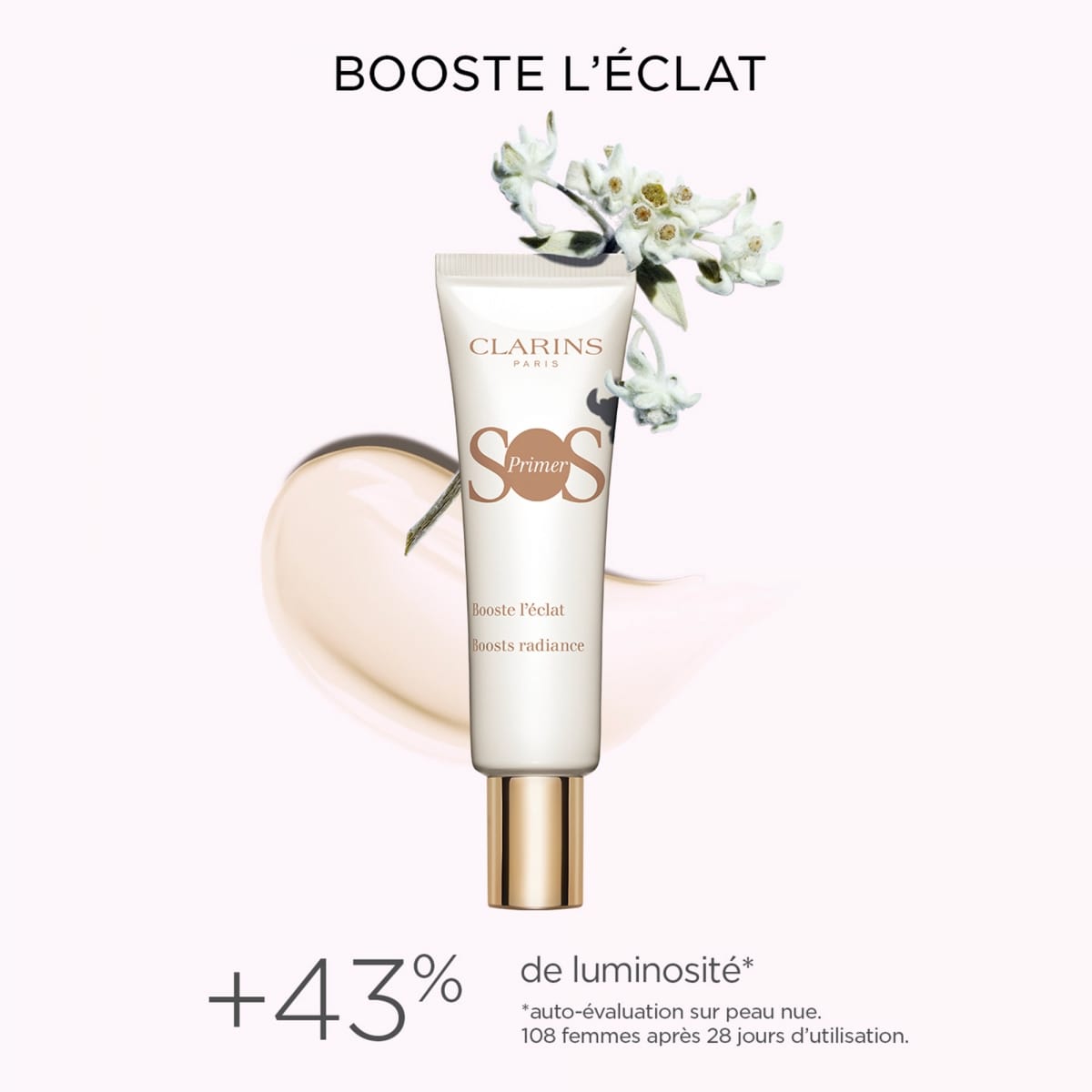 CLARINS SOS Primer Base de Teint Illuminatrice