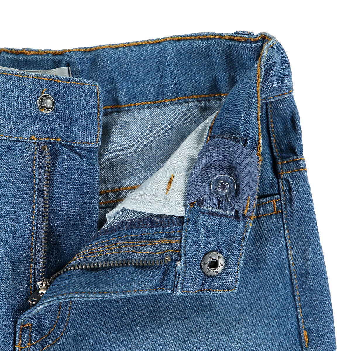 COLEÇÕES LA REDOUTE<br>Bermudas em jeans 3-12 anos