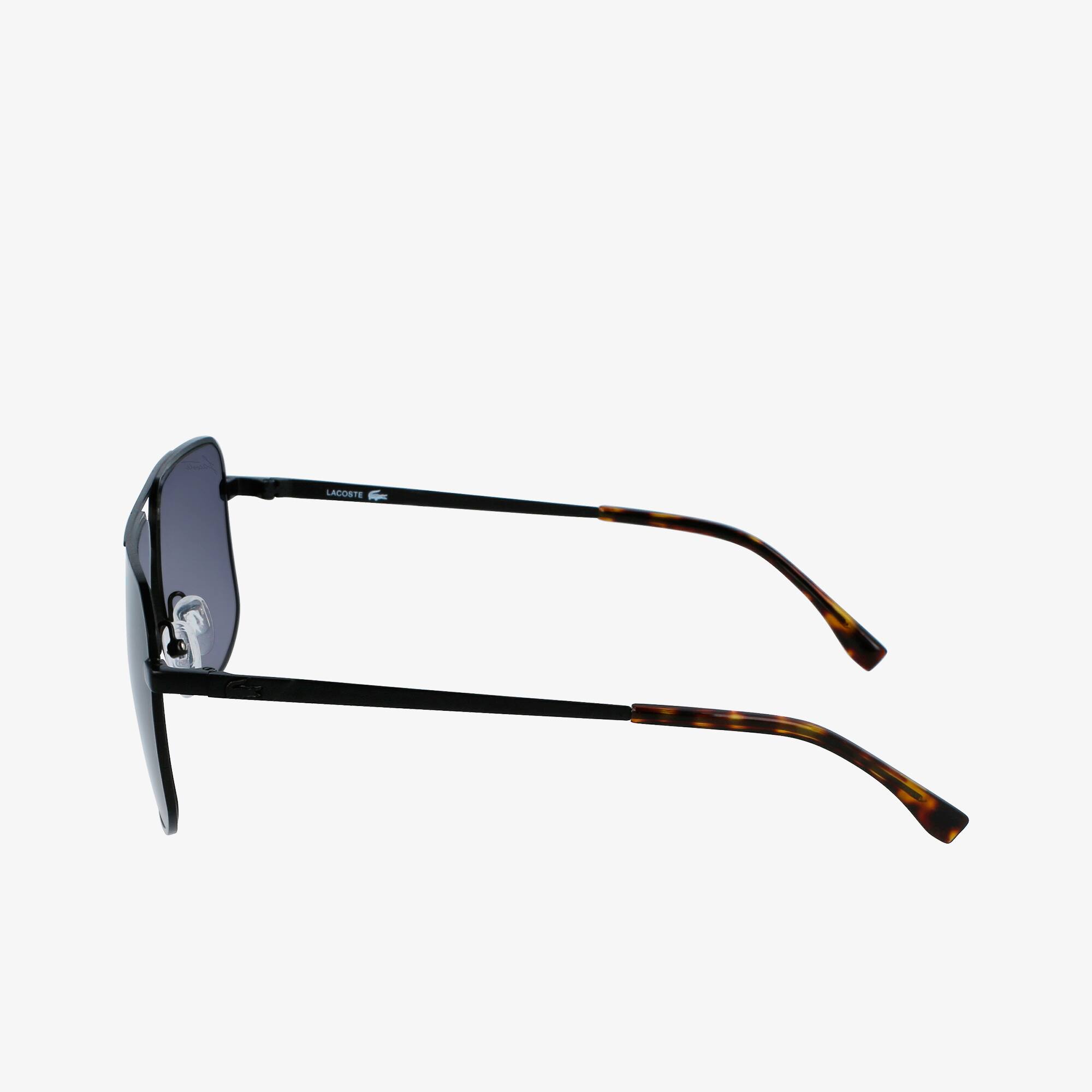 Unisex Signature 101 Sonnenbrille aus Metall Sonnenbrillen - Schwarz - Lacoste - Unisex