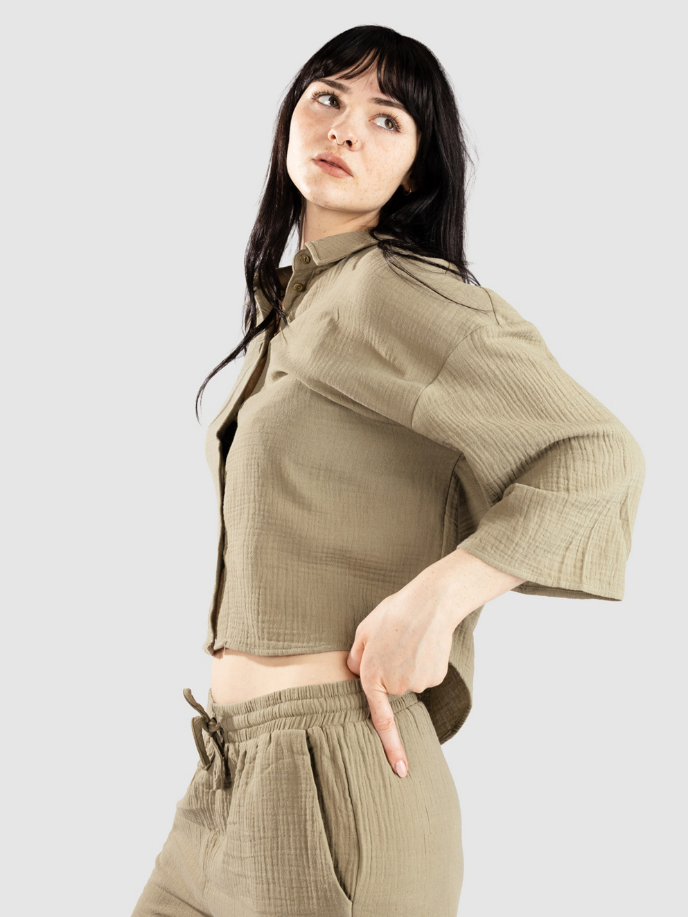24 Colours 30474A Shirt green