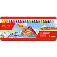 Pastel à la cire NEOCOLOR I, étui métal de 40