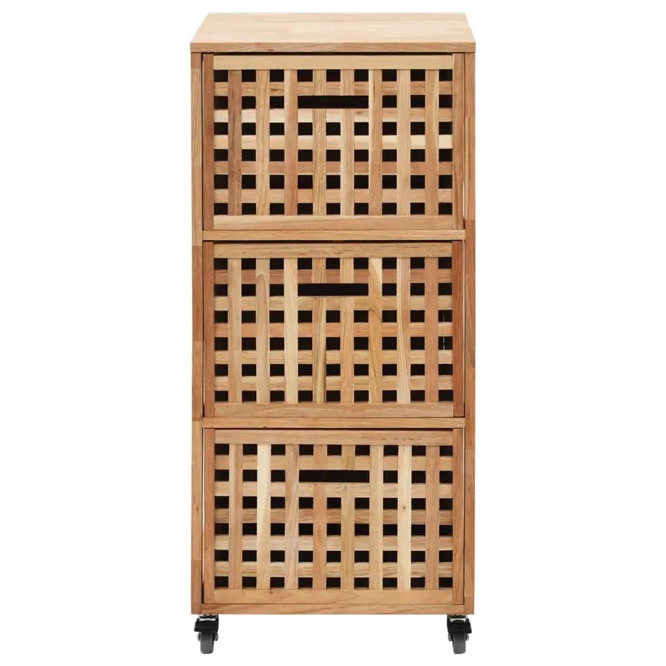 vidaXL - Opbergkastje - Bruin - Hout