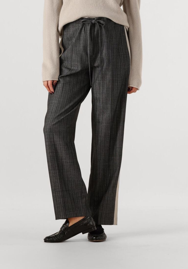 donkergrijze luisa cerano pantalon 628847/3790