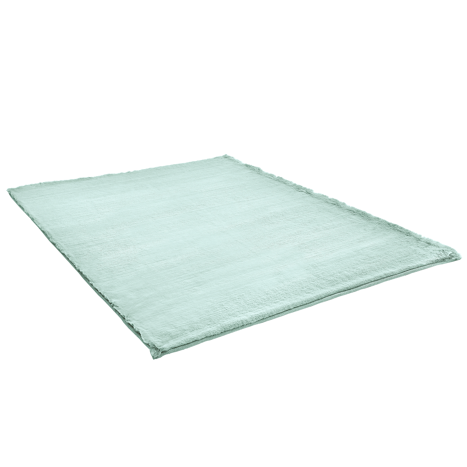 Kunstfellteppich - jade - 80x150 cm