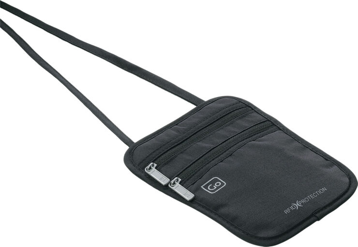 Go Travel Passport Pouch RFID Black