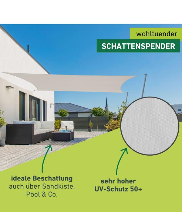 Windhager Sonnensegel Cannes, rechteckig, ca.