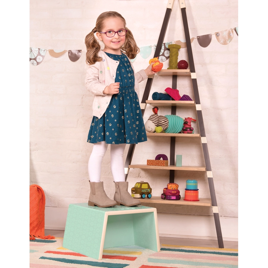 B.TOYS B. Chair Stair - Multifunktionshocker mint Mehrfarbig