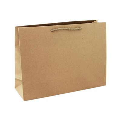 Clairefontaine - Sac shopping kraft - 37,3 x 11,8 x 27,5 cm