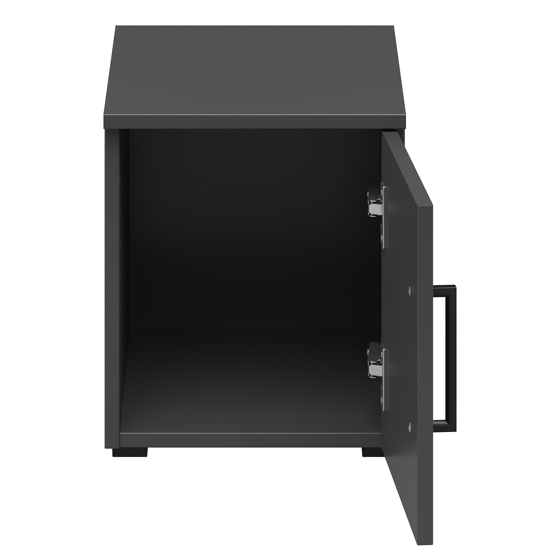 Aufsatzelement - auch hängend verwendbar - anthrazit - Breite 30 cm