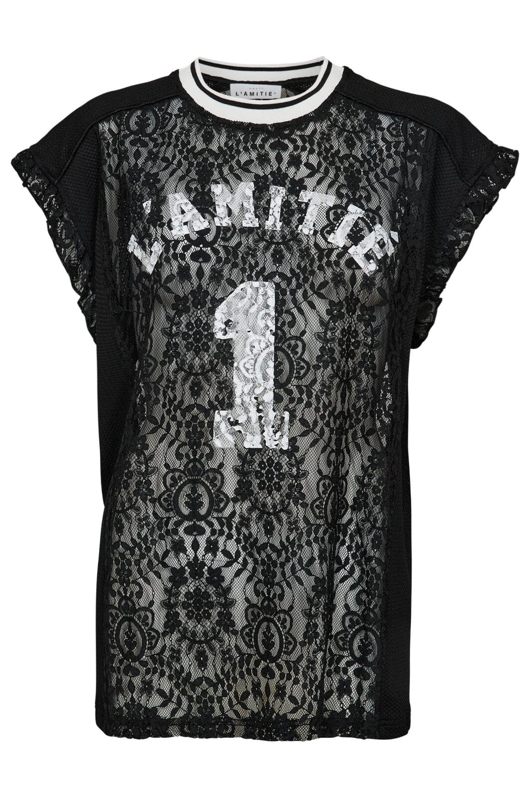 Haute L'Amitié Football Lace Frill Top HL10124