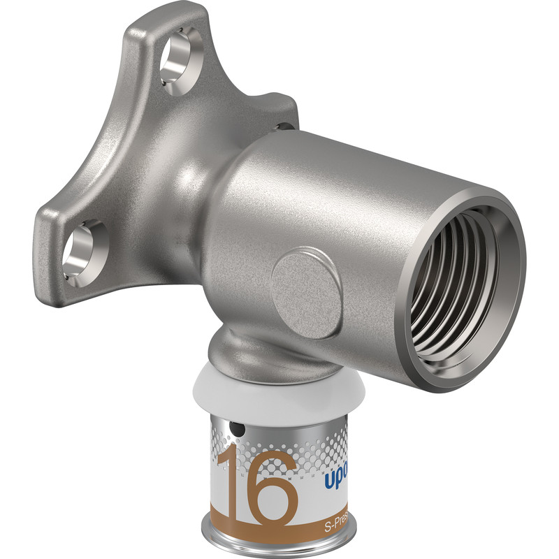 Uponor S-Press Plus pers muurplaat 1/2