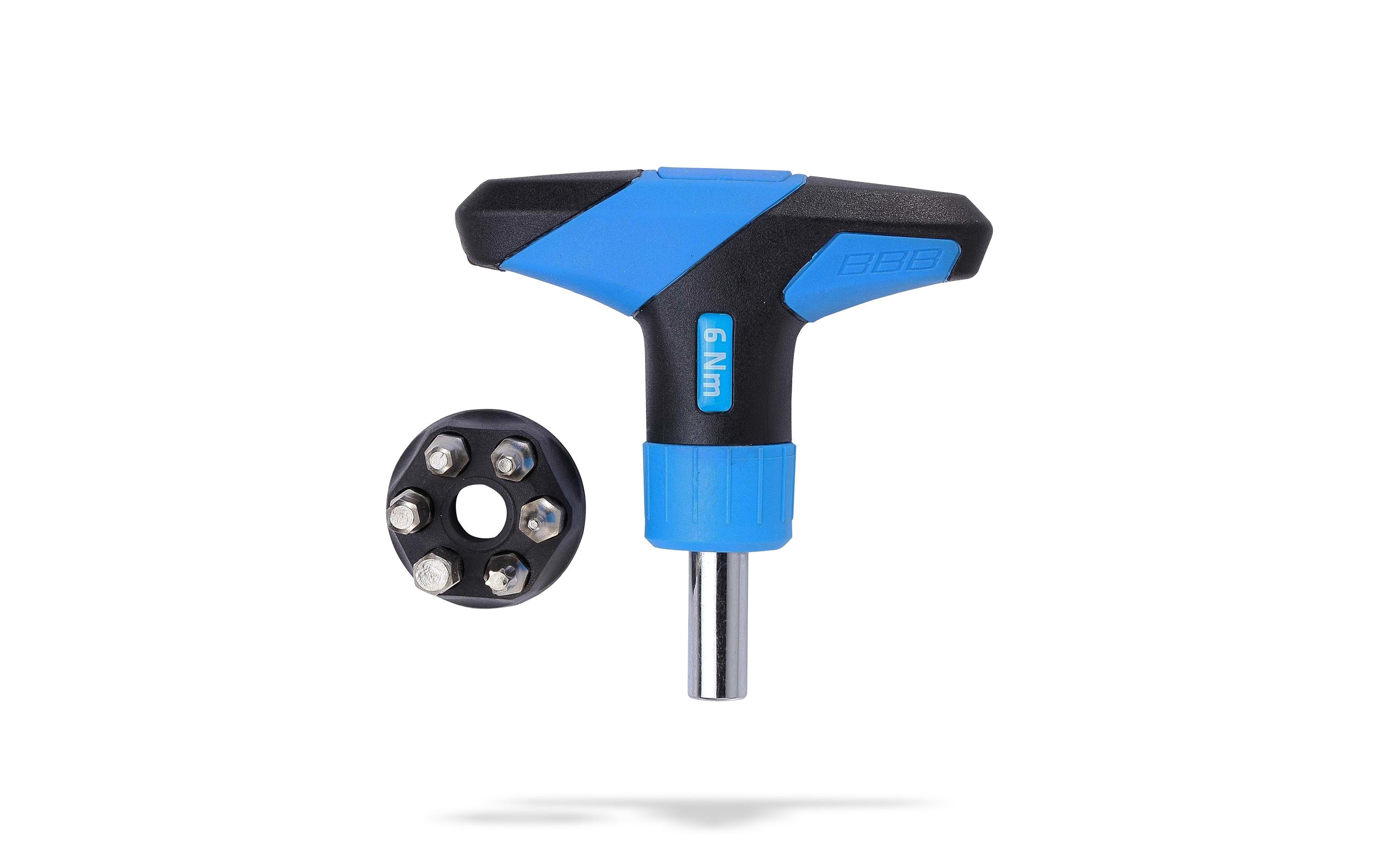 Drehmomentschlüssel TorqueFix BTL-119 6 NmDrehmomentschlüssel mit Aufsätzen