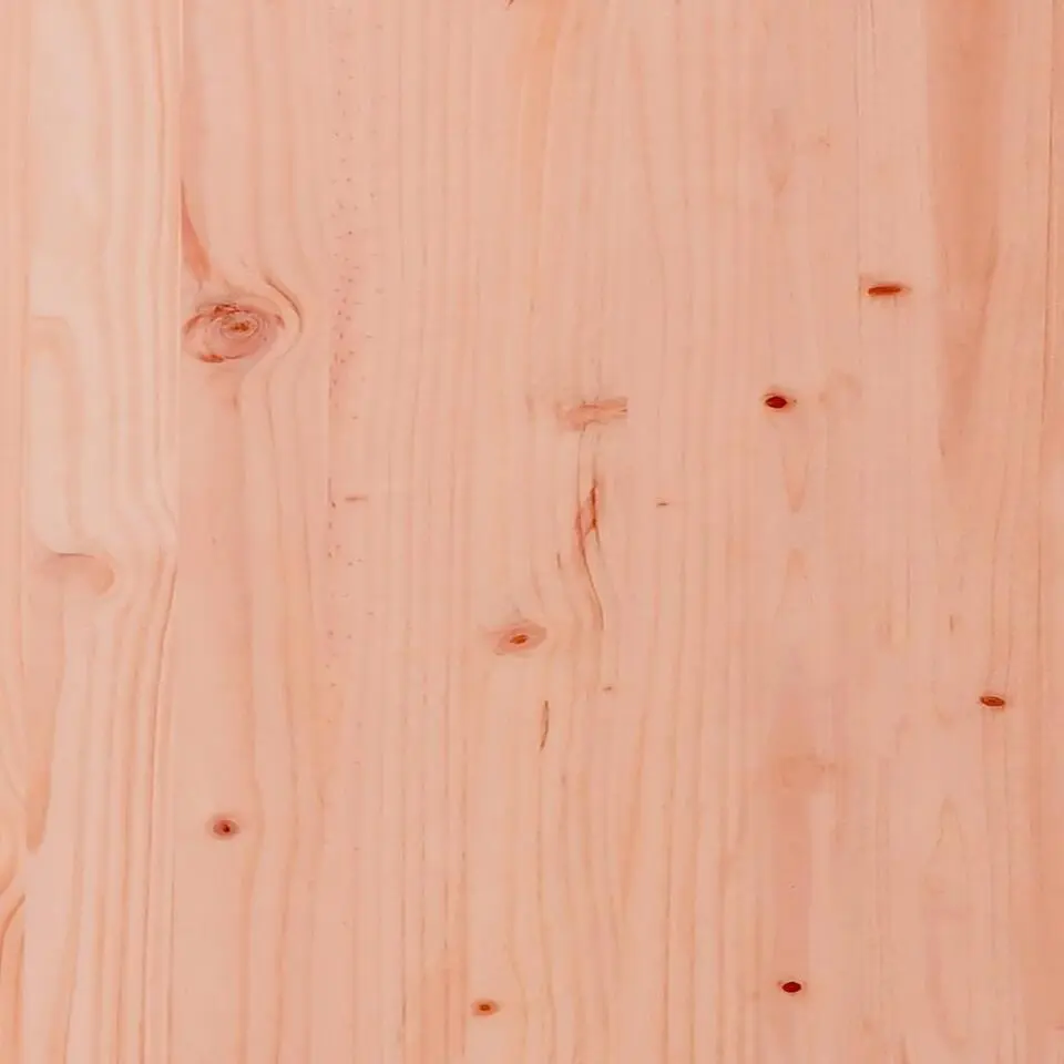 vidaXL - Tuinbank zonder armleuningen - Bruin - Hout - Met kussens en voetenbank