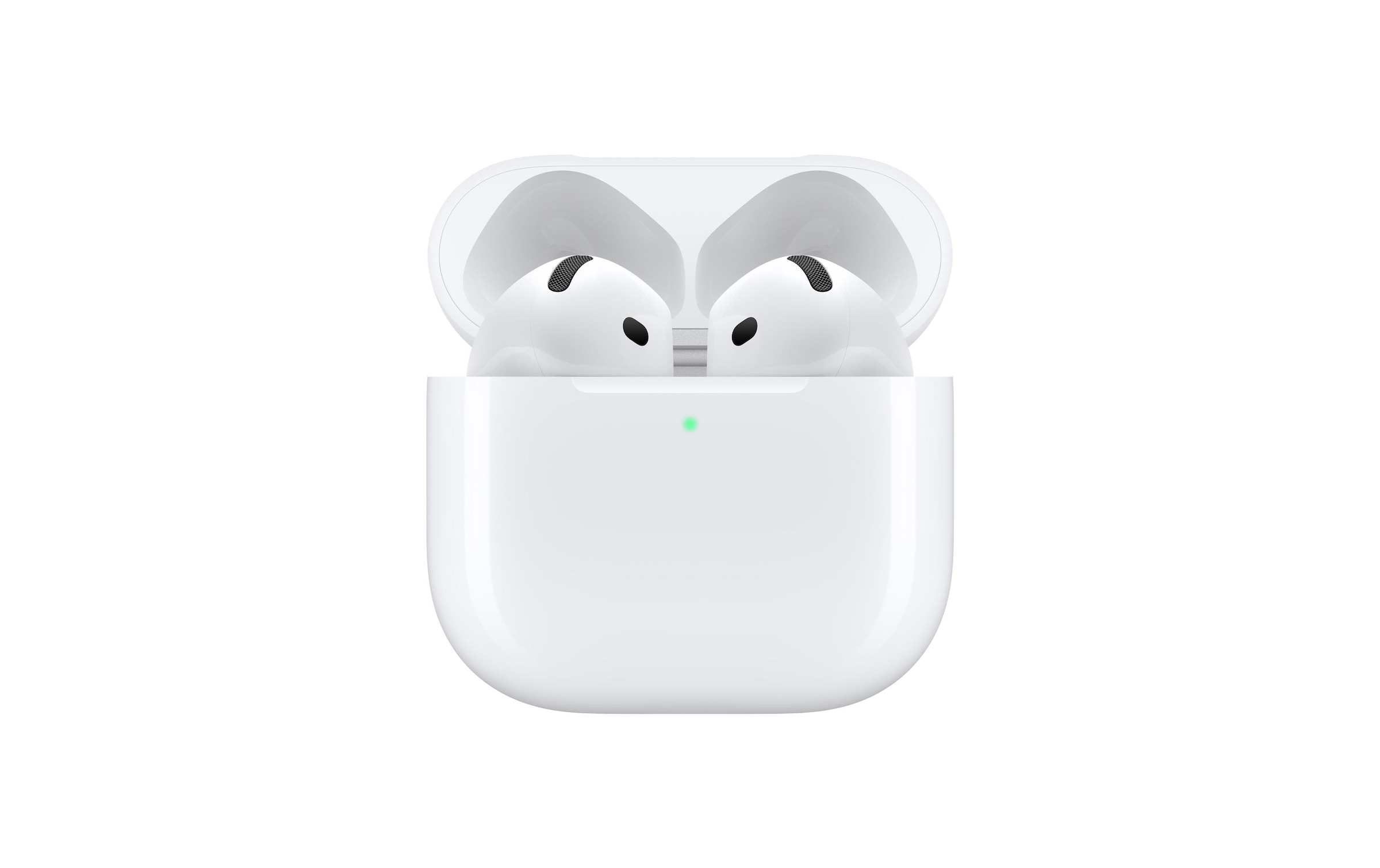 Apple In-Ear-Kopfhörer »AirPods 4 ANC USB-C & MagSafe« Bluetooth Active Noise Cancelling (ANC) | Transparenzmodus | integrierte Steuerung für Anrufe und Musik | kompatibel mit Siri