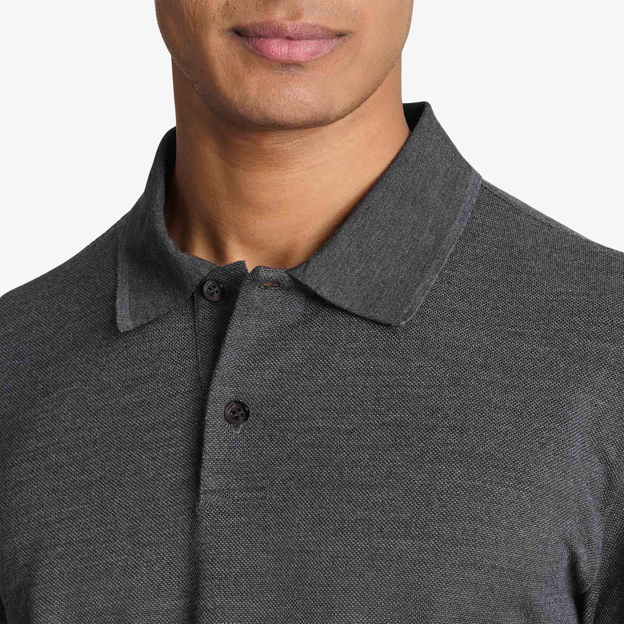 Polo Manches Longues Avec Detail Andy Bar