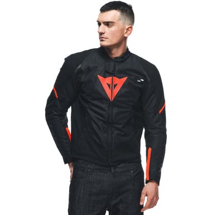 Blouson Airbag Dainese SMART JACKET LS SPORT - Noir / Rouge