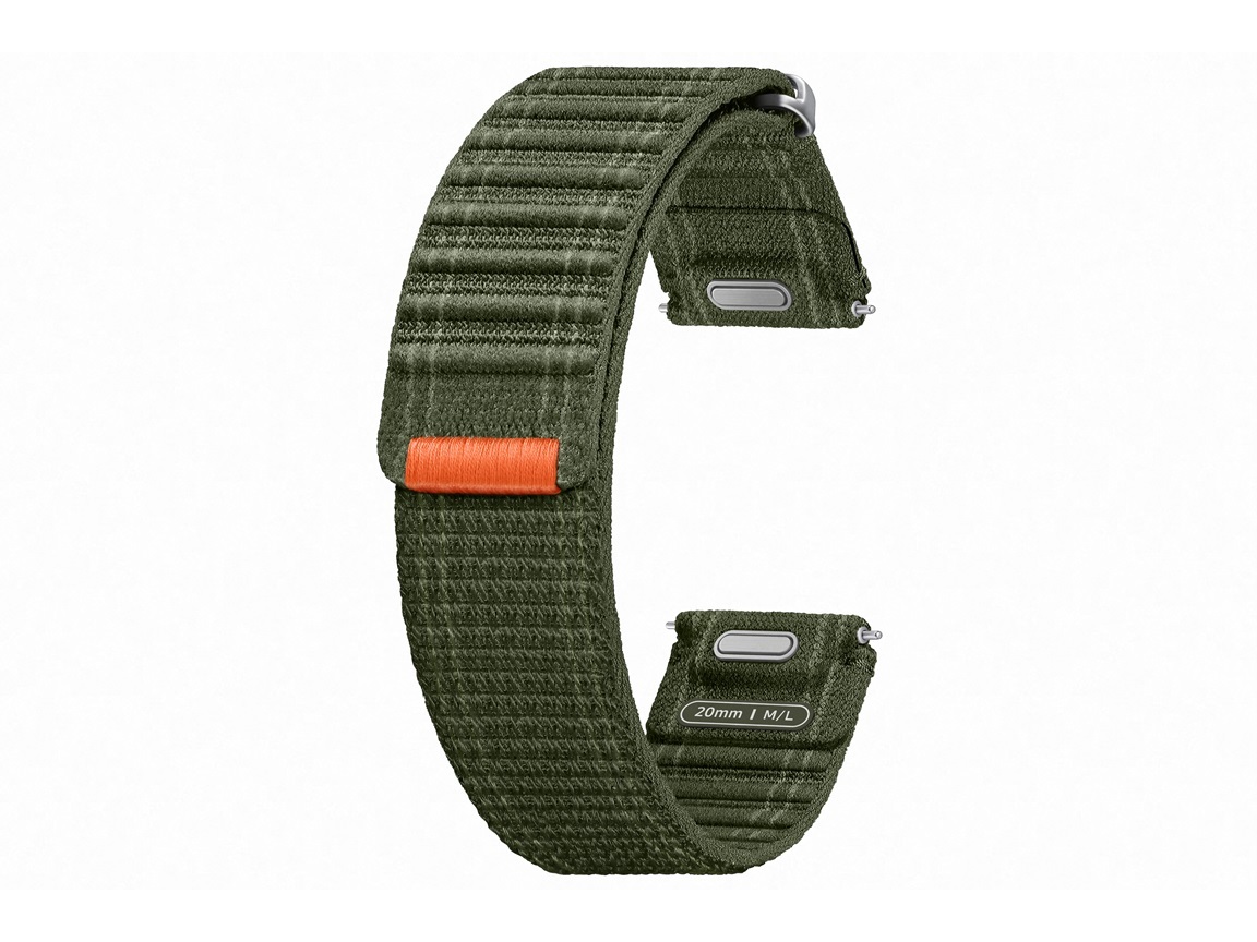 BRACELETE TECIDO (M/L) SAMSUNG WATCH7 VERDE ESCURO
