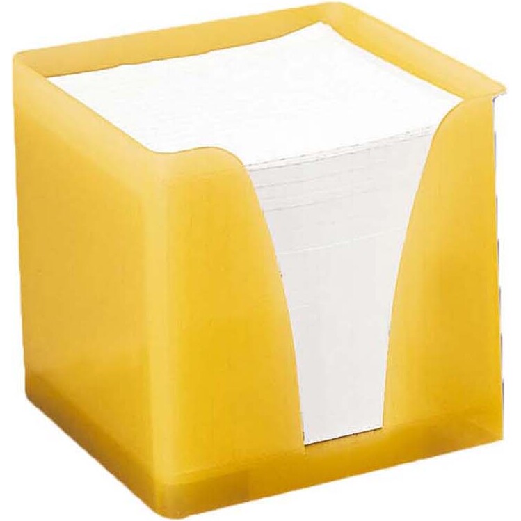 Quo Vadis - Bloc cube - Classic - Blanc - 10x10x9,5 cm - par 20