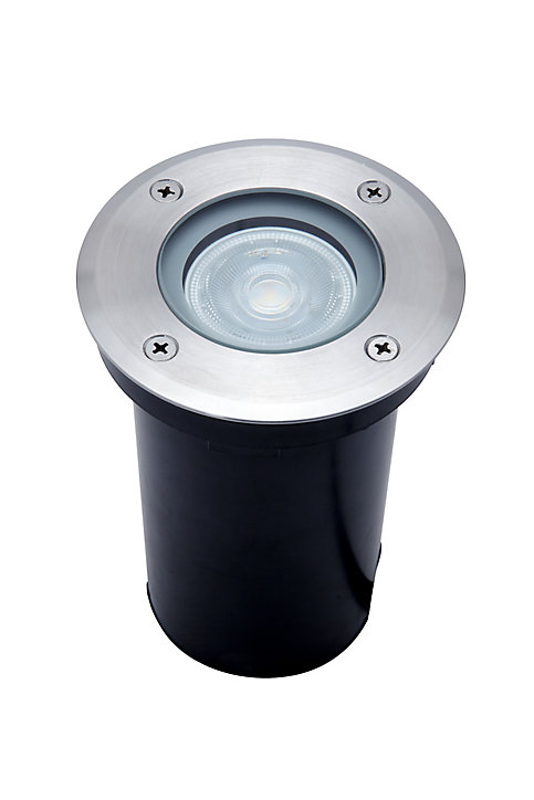 Spots LED GU10 Nashua 345lm IP65 et IP67 GoodHome chrome
