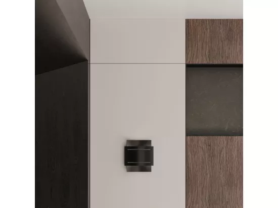 Sollux Lighting Hestia Applique murale Up & Down, noire, 21 cm