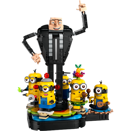 LEGO Despicable Me Klodsbygget Gru Og Minions - 75582