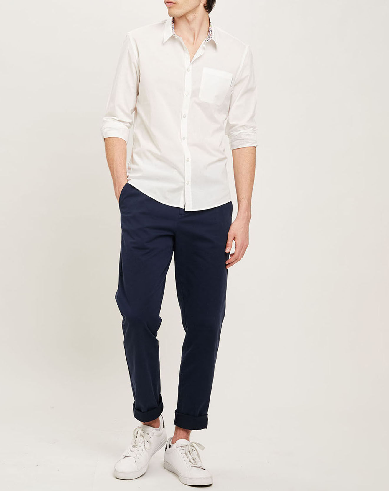 Harris Wilson Chemise regular Earl blanche