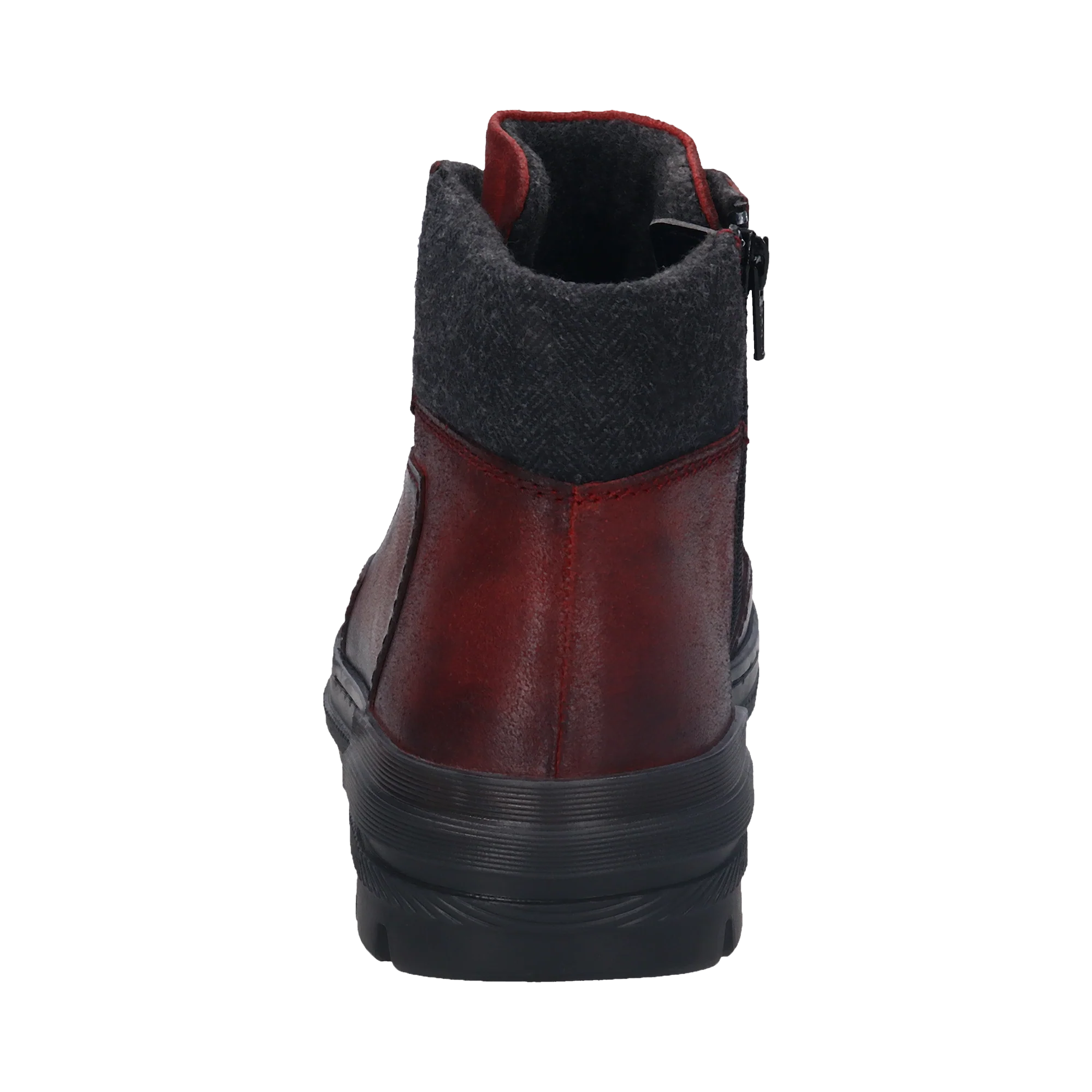 Stiefel dunkelrot