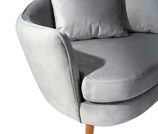 Sessel »Miranda«, silbergrau