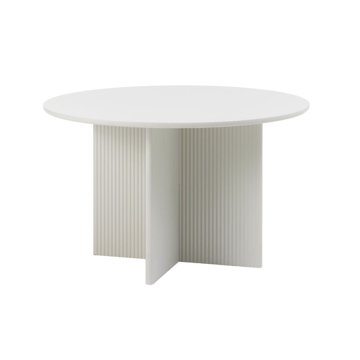 Brota Eetkamertafel - ø110 cm - Greige