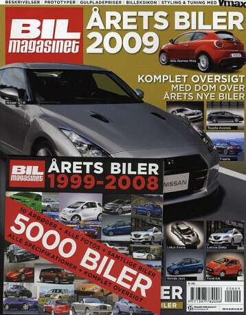Årets Biler 2009 - Bil Magasinet - Bog