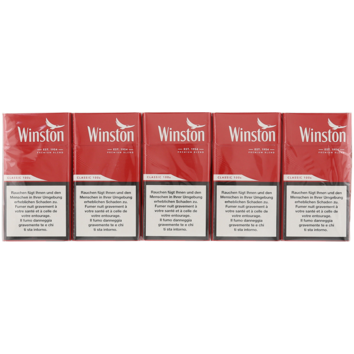 Winston Zigaretten Classic 100's Stange