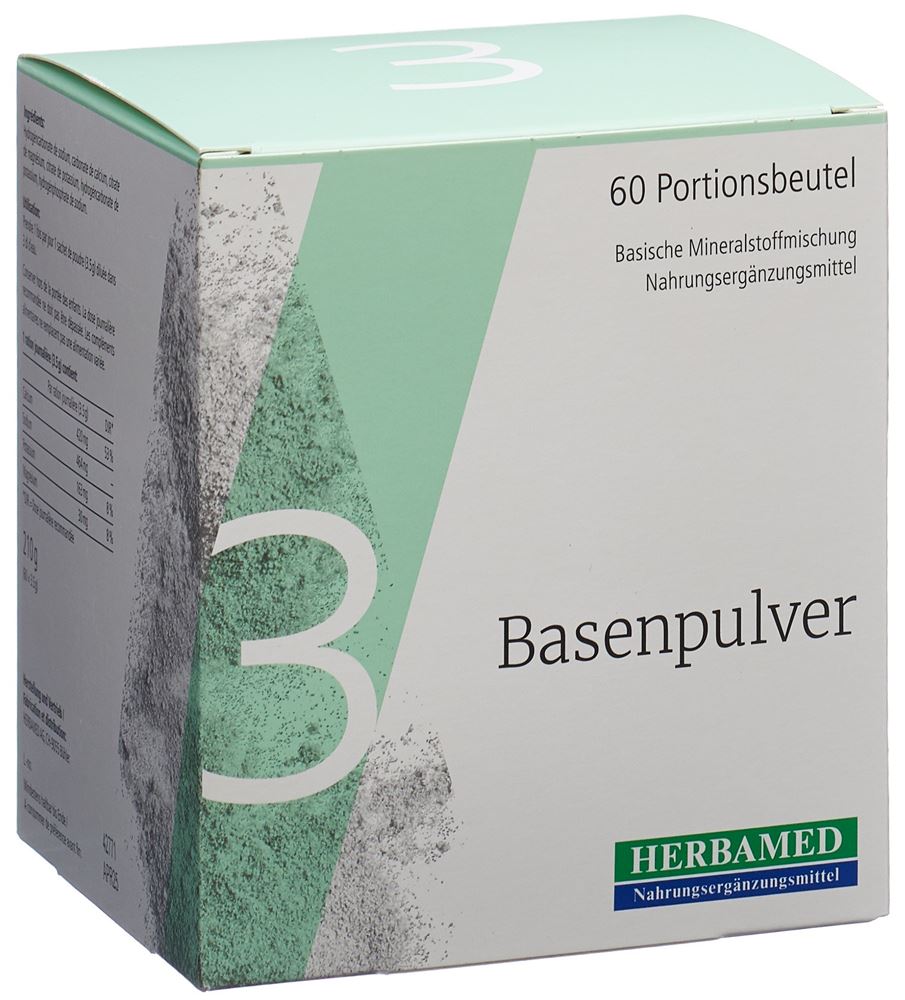 HERBAMED Basenpulver III<br>60 × 3.5 g, Stick, Pulver