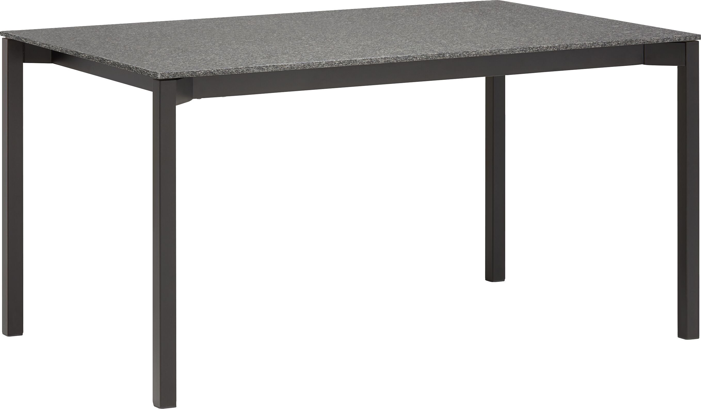 MALO Tisch Schwarz matt Granit Black - SUPREME BLACK / B: 140.0 cm x T: 80.0 cm x H: 75.0 cm