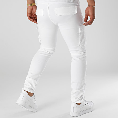Pantalon Cargo 2070 Blanc