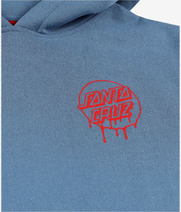 Santa Cruz Popsicle Hand Hoodie kids (dusty blue)