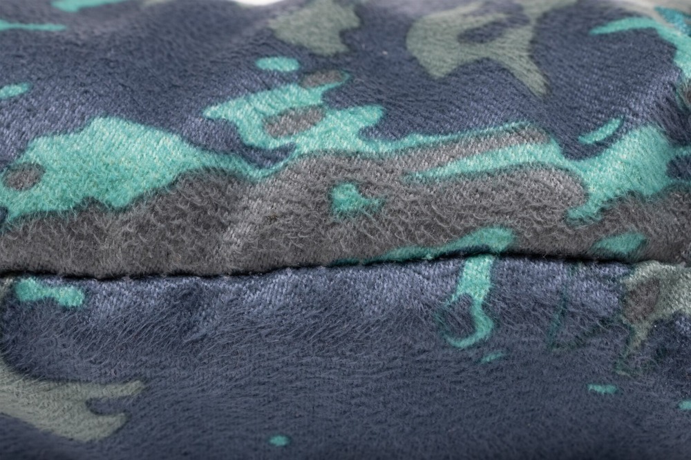 Lit pour chien basecamp™ léger et flexible pour un transport facile. Couleur: tidal teal (sarcelle) taille: m (23
