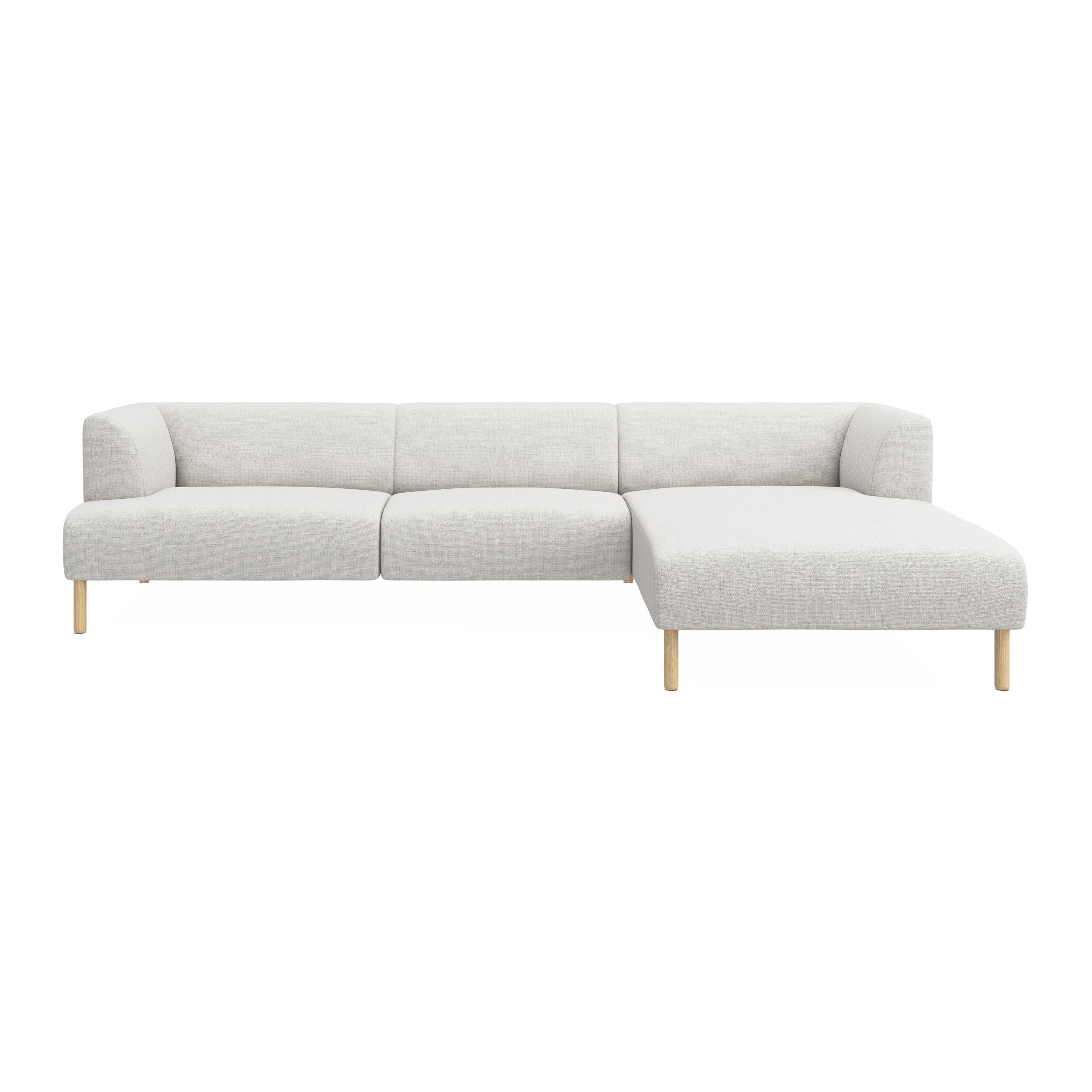 Teron højrevendt sofa med chaiselong