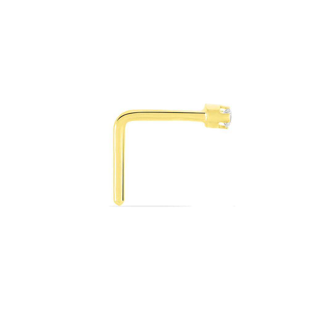 Piercing De Nez Demetrie Or Jaune Diamant