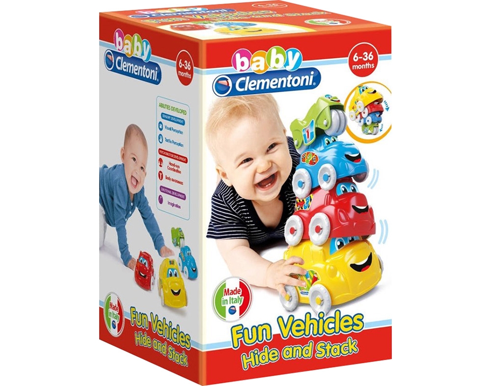 VEICULOS DIVERTIDOS BABY CLEMENTONI