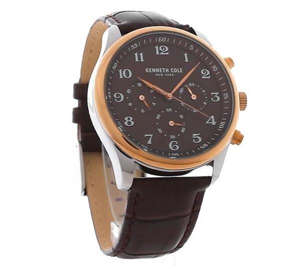 Kenneth Cole New York Dress Grey Fashion Analogue Quartz Watch